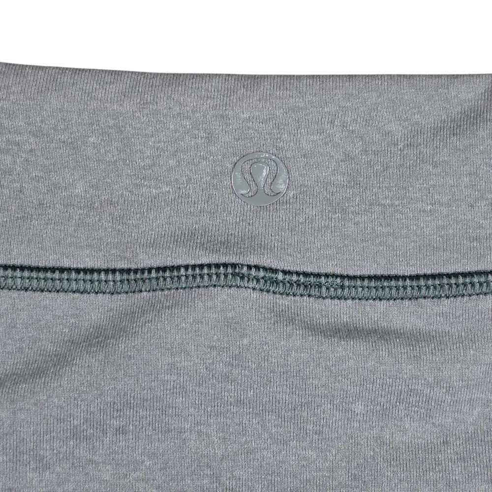 Lululemon High Waist Pull On Key Pocket Activewear Green City Skirt Women's Sz 6